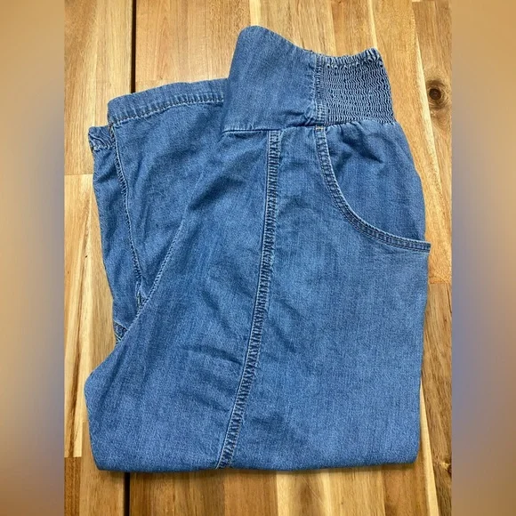 Free People We The Free Lunan Crop Harem Jeans small - Picture 5 of 5